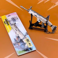 fortnite scar rifle toys modelo de arma de metal imitacion pistola llavero universal cellphone llavero hebilla gratis dhl b115 - spas arma fortnite