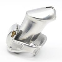 Wholesale 2017 New Arrival Long type Stainless steel Penis Cage Sex Toys for Men Cock Cage Fetish Male Chastity Belt Chastity Device CP337