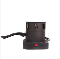 Wholesale New double layer charcoal furnace V hookah accessories charcoal heater plug heat resistant smoking set