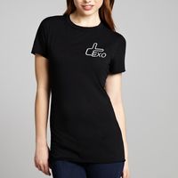 Wholesale EXO Finger Fashion Harajiku T Shirt For Women s Punk Baratas Alien cotton Female T Shirt Couple Clothes Plus size Tops