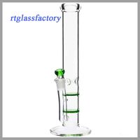 Wholesale Hookahs quot Glass Bong quot Delicious Delilah quot Innovative Design Double Honeycomb Percolator Ice catcher Water Pipe with mm bowl