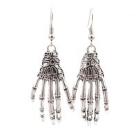 Wholesale Fashion Retro Festival Ear Jewelry Halloween Punk Style Skull Palm Spider Earrings Men and Women Prom Party Personality Accessories