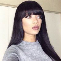 Hairstyles For Long Straight Hair Bangs Online Shopping
