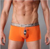 Wholesale Mens Underwear Boxers Modal Cute D Cartoon gay bear dick penis Funny Boxer Shorts for Men Shorts Homme Male Cuecas underpants