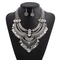 Wholesale Bohemia Ethnic Maxi Statement Necklace Women Jewelry Personality Show Necklaces pendants Facroty Sale collares