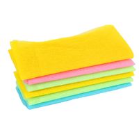 Nylon Japonais Exfoliant Beauté Peau Bain Douche Lavage Chiffon Serviette Arrière Gommage Couleurs Multiples 3 Couleurs