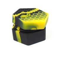 Wholesale Honeybee jars silicone container dab storage container non stick jars dab slick containers oil box for vape smoking