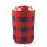 Wholesale Submersible Material Bottle Holders Red Lattices Cooler Cup Sleeve Fashion Bottles Decorative Pattern Cups Sleeves Hot Sale nyb ii