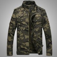 Wholesale 2018 Autumn Winter mens Camo Tactics soft shell jacket One army coat male Standing collar zipper outwear