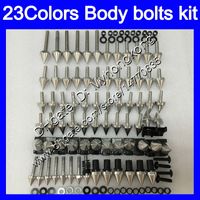 Wholesale Fairing bolts full screw kit For KAWASAKI ZX14R ZX R ZX R Body Nuts screws nut bolt kit Colors