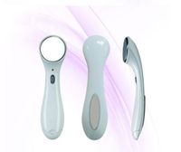 Wholesale Negative Ion Face Massager Handheld Face Skin Massage Machine Anti Aging Facial Lifting Skin Care Tool White