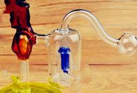 Wholesale Rose pot filter Glass bongs Oil Burner Pipes Water Pipes Glass Pipe Oil Rigs Smoking