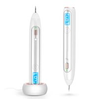 Wholesale Wireless Rechargeable Laser Dark Spots Mole Freckle Tattoo Wart Removal Pen Skin Tag Spot Eraser with LCD Screen and Spotlight