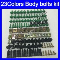 Wholesale Fairing bolts full screw kit For SUZUKI GSXR600 GSXR750 GSXR GSX R600 Body Nuts screws nut bolt kit Colors