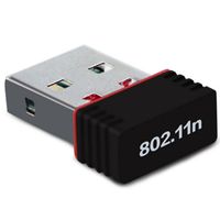 Wholesale 150M USB Wifi Wireless Adapter Mbps IEEE n g b Mini Antena Adaptors Chipset MT7601 Network Card Free DHL