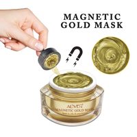 Wholesale ALIVER ELAIMEI Magnetic Face Gold Mask Mineral Rich Pore Cleansing Removes Skin Impurities Moisturizing Mask Face Care ml