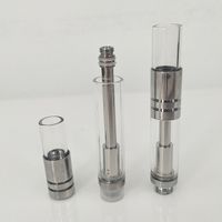 Wholesale High quality A3 glass empty vape pen cartridge oil atomizer bud tanks ml ml O pen thick oil cartridge