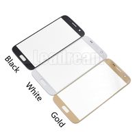 Wholesale 100Pcs Superb quality Front Outer Touch Screen Glass Lens Replacement for Samsung Galaxy S6 G9200 S7 G9300 Via DHL