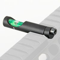 Wholesale Alloy Spirit Bubble Level for mm Picatinny Weaver Rail Tactical Rifle Airsoft Scope Spirit Level Hunting Accessories CL33