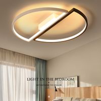 Wholesale Modern Led Ceiling Lights with Remote Control Ceiling Lamp for Living Room Flush Mount Indoor Lighting Bedroom Kitchen Bathroom
