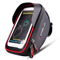 Wholesale Waterproof Sport MTB Road Bike Front Bag inch Touchscreen Bike Cellphone Bag Bicycle Top Tube Pannier Cycling Pouch
