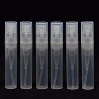 Wholesale 3ml Atomizer Empty Clear Plastic Bottle Spray Refillable Fragrance Perfume Scent Sample Bottle for Travel Party Makeup