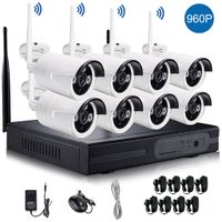 Wholesale 1280 P Wireless System Network IP Camera CH P HD WIFI NVR AUTO PAIR Wireless CCTV Surveillance Systems Home Security