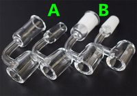 Wholesale 4mm Thick XL Flat Top Quartz Banger Domeless Quarts Nail mm mm mm Male Female Banger Nail For Glass Water Pipes