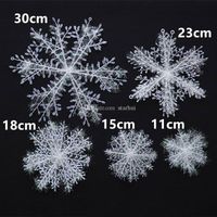 Plastic Snowflakes Decorations Nz Buy New Plastic Snowflakes