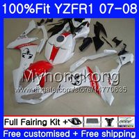 Wholesale Injection Body For YAMAHA YZF R YZF YZF R1 HM YZF YZFR1 YZF1000 Scorpion Red new YZF R1 Fairing Kit