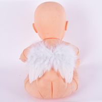 Wholesale Baby Feather Fairy Angel Wings Photography Props Costume Party Decor Months