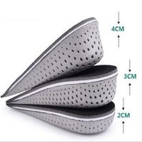 Wholesale 3 Sizes EVA Stealth Adjustable Increased Insoles For Men Women Shoes Pad Increase Height Insole Air Cushion Lift Pads Heel