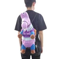 fortnite pluschtiere fortnite plusch rucksack 55cm lama plusch puppen troll stash lama umhangetasche fortnite rucksacke fur jungen z159 - fortnite troll schlassel