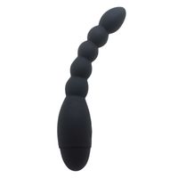 Wholesale New silicone Speed powerful probe Bendable G Spot flexible Vibrator anal butt plug beads Dildo Vibration Sex Toys men Women Y1892902