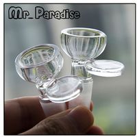Wholesale Glass Bowl With mm male Joint Conection Have a Small Handle on the Bowl s Side DHL