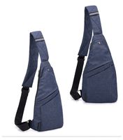 Wholesale 2018 Fashion Men s Chest Bag Simple Outdoor Sports Bag Casual Shoulder Messenger Bag Small Backpack Tactical Waist packs