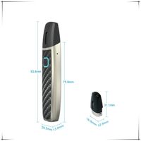 Wholesale Amigo Itsuwa OP6 Empty Pods Kit mAh Battery ml Ceramic Variable Voltage Vape Pen Mod Micro USB Cable For Thick Oil