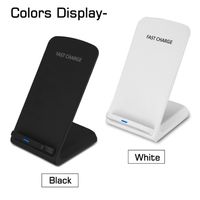 Wholesale 15W Charging Stand Dock Qi Pad Wirelss Charger for iPhone XS MAX Samsung Note S21 Plus with Box