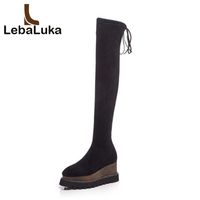 real leather thigh high boots uk
