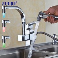 Рабата Brushed Chrome <b>Kitchen</b> Mixer Taps