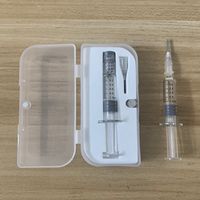 Wholesale Box Packaging Luer Lock Luer Head Fuel Injector Glass Syringe Injector Pump for Oil vaporizers Disposable Syringe Making Machine
