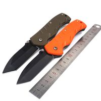Wholesale Mini Knives Folding Pocket Knife Outdoor Hunting Tactical Knife Blade Plastic Handle Survival Knives Camping EDC Gear Best Tools