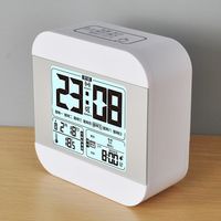 digital alarm clock student lcd display snooze electronic music luminous kids nightlight office table digital office clocks h18 clocks