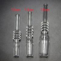 Wholesale Nectar Collectar Quartz Tip With mm mm mm Glass accessary For Nectar Collector Kits VS Titanium Nail Quartz Nail