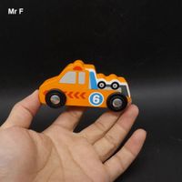 Wholesale Children Gift Wooden Model Recovery Vehicle Car Toy Teaching Aids Educational Game Model Mini Vehicle Teaching Prop Toy Gift