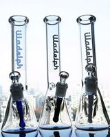 Wholesale Big Belly High Quality Smoking Pipe Glass Beaker Color Adorned Downstem Dab Rig Water Bongs mm Joint