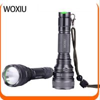 18650 batterie et chargeur T6 DEL Rechargeable Lampe de Poche Zoomable Torche Lampe Camping