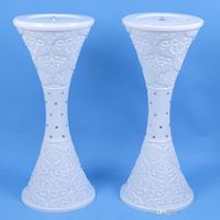 Wholesale White Plastic Roman Columns Road Cited For Wedding Favors Party Decorations Hotels Shopping Malls Opened Welcome Road Lead