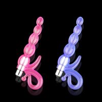 Wholesale Vibrating Anal Beads Waterproof Safe Silicone G Spot Anal Butt Plug Adult Toy Anal Plug Masturbation Adult Sex Products Vibrator
