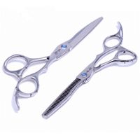 Wholesale Hair Scissors quot pc Barber Scissors Shear Cutting Thinning Scissor Thinning Straight Snips Pinking Shears